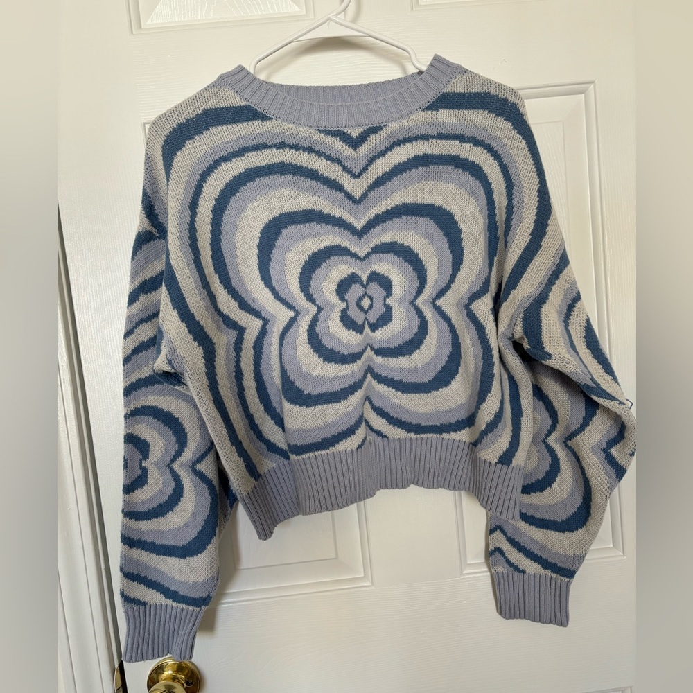 Le‎ Lis multicolor cropped sweater